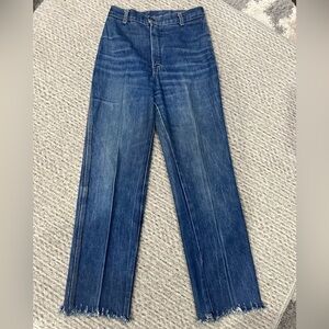 R.D. SIMPSON Women’s  Vintage Zipper Jeans(see description for details)